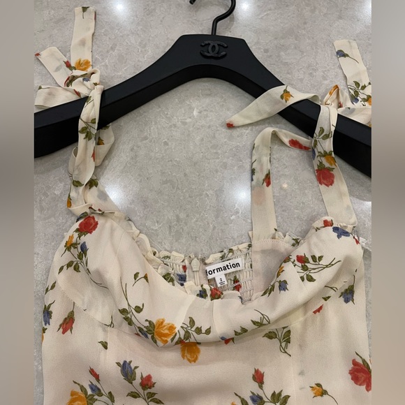 Reformation Nikita Noemi Floral Midi Dress Size 2 - Picture 6 of 8